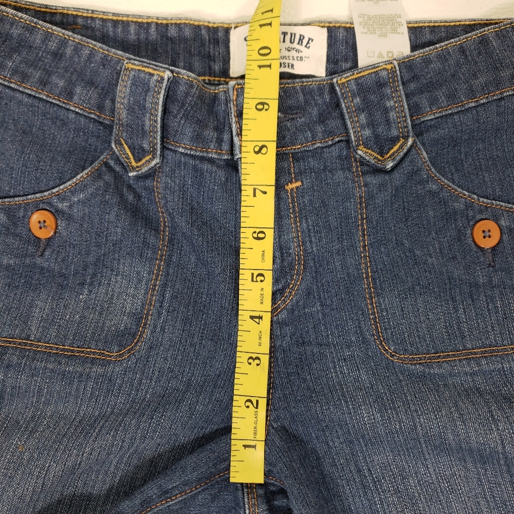 Levi Strauss Signature Trouser Jeans Sz 8 - Picture 12 of 16